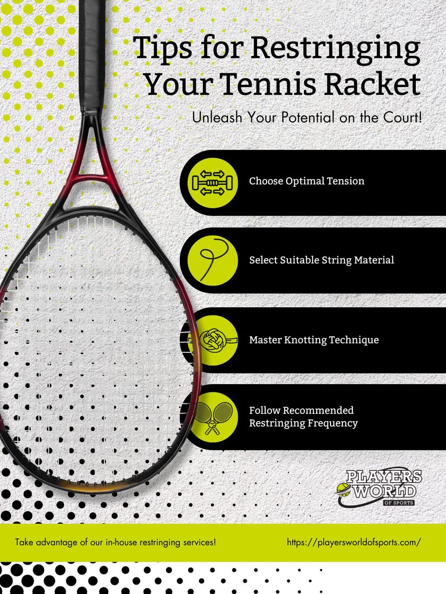 The Importance of Tennis Restringing Shop Now Players World of Sports